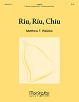 Riu, Riu, Chiu Handbell sheet music cover